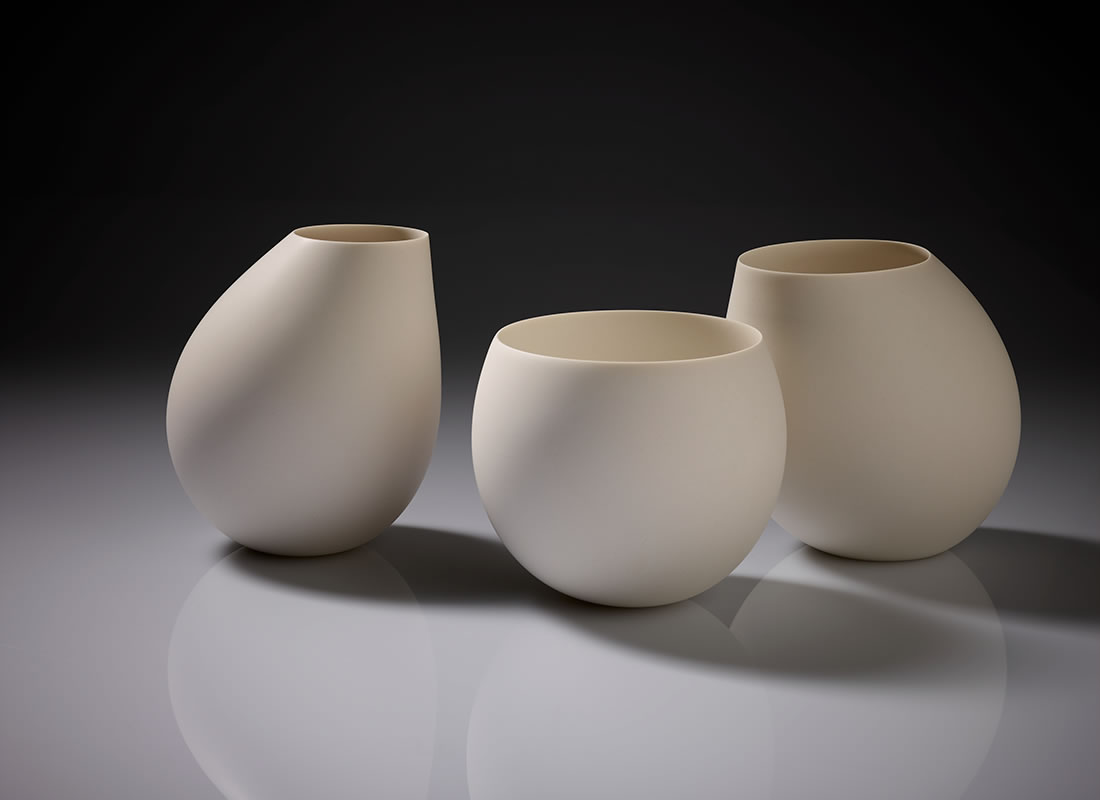 Murmur #3, porcelain, dimensions variable, 2017