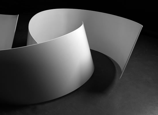 Curl, Steel, polyurethane, each 'Curl' approx. 2500 × 2000 × 600mm, 2011